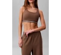 Calvin Klein Icon Sport Bra Medium Support Shitake Größe: L | Unterhosen Outlet | Damen
