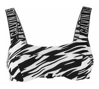 Calvin Klein INTENSE POWER-BRALETTE-UW-PRINT Damen Bikini Oberteil, schwarz, größe M