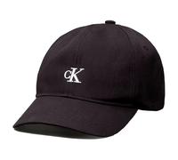 Baseball Cap CALVIN KLEIN JEANS "MONOGRAM BASEBALL CAP", Baby, Gr. S/M, schwarz (ck schwarz), Baumwolle, unifarben, casual, Caps (95208712-S) ck schwarz