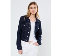 Calvin Klein Damen Jeansjacke 90'S Denim Jacket Cropped Fit, Blau (Denim Rinse), S