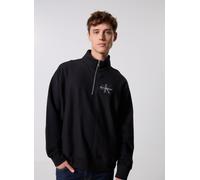 Calvin Klein Jeans - Bekleidung Ls Premium Terry Mic LV04RD236G - Schwarz - Größe M