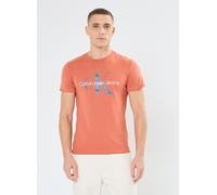 Calvin Klein Jeans - Bekleidung Seasonal Monologo Tee - braun - Größe XL