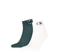 Calvin Klein Jeans "CKJ MEN QUARTER MONOGRAM" 2 Paar, 2 Stk. tlg. mit dezenter Logostickerei, komfortable Frotteesohle (50155725-39)