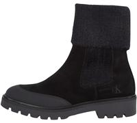 Calvin Klein Jeans Combat Mid Chelsea Boot Wl Stiefel, Damen, Schwarz (Triple Black), 37 Eu