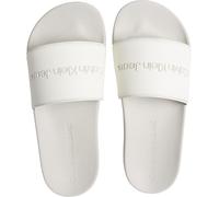 Calvin Klein Jeans Damen Badeschuhe Slide Badelatschen, Elfenbein (Eggshell/Creamy White), 41