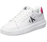 Calvin Klein Chunky Cupsole Weiß 01W White/Rasberry EU 37