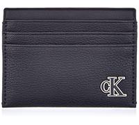 Calvin Klein Jeans Damen Ckj Minimal-Monogramm Reisezubehör-Dreifachgefaltete Brieftasche, Black