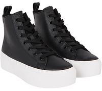Calvin Klein Cupsole Flatform MID WL YW0YW01180BEH Schwarz BEH- Black/Bright White EU 39