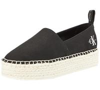 Calvin Klein Jeans Damen Espadrilles Plateau, Schwarz (Black), 39