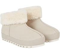 Calvin Klein Jeans Damen Hausschuhe Home Anke Slipper Warm, Elfenbein (Eggshell/Creamy White), 39