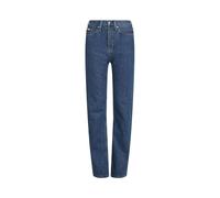Calvin Klein Jeans Damen Jeans HIGH RISE STRAIGHT, blue, Gr. 26/32