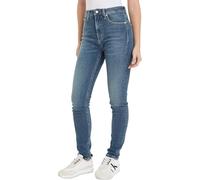 Calvin Klein Jeans Damen Jeans Hose High Rise Skinny Fit, Blau (Denim Medium), 26W/30L