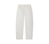 Calvin Klein Jeans Damen Jeans Relaxed Fit, weiss, Gr. 32/RG