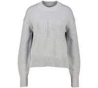 Calvin Klein Jeans Damen Pullover INTARSIA, grau, Gr. S