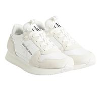 Calvin Klein Jeans Damen Runner Sneaker Sock Laceup Nylon-Leather Sportschuhe
