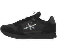 Calvin Klein Jeans Damen Runner Sneaker Sock Laceup Nylon-Leather Sportschuhe