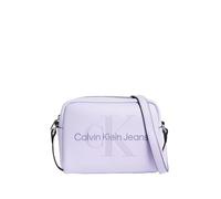 Calvin Klein Jeans Damen Sculpted Kameratasche 1 Crossover, Pastellflieder, Westlich