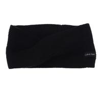 Calvin Klein Damen Stirnband Essential Knit Twisted Winter, Schwarz (Ck Black), Onesize