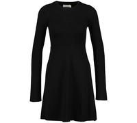 Calvin Klein Jeans Damen Strickkleid CK INTARSIA SWEATER DRESS, schwarz, Gr. XS