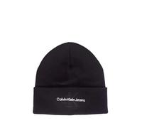 Calvin Klein Jeans Damen Strickmütze Beanie Wintermütze, Schwarz (Black), Onesize