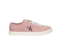 Calvin Klein Jeans Damen Vulcanized Sneaker Essential Vulcano Monogram Schuhe, Rosa (Cafe Creme), 41