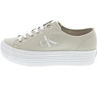Plateausneaker CALVIN KLEIN JEANS "SHIVARY 16T" Gr. 40, beige Damen Schuhe Sneaker in zeitloser Optik, Freizeitschuh, Halbschuh, Schnürschuh (19310019-40)