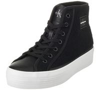 Calvin Klein Jeans Damen Vulcanized Sneaker Schuhe, (Black/Bright White), 38