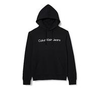 Calvin Klein Jeans Herren CORE INSTITUTIONAL LOGO HOODIE, Ck Black, XL