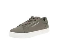 Calvin Klein Jeans Herren Cupsole Sneaker Schuhe, Braun (Dusty Olive/Bright White), 44