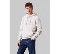 Calvin Klein Jeans Herren Hoodie CHENILLE MONOLOGO, offwhite, Gr. XXL