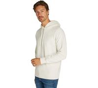 Calvin Klein Jeans Herren Hoodie Embro Badge Hoodie mit Kapuze, Weiß (Ivory), XL