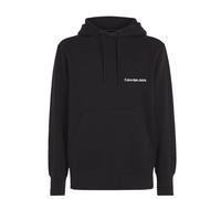 Calvin Klein Jeans Herren Hoodie Institutional mit Kapuze, Schwarz (Ck Black), XL