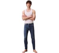Skinny-fit-Jeans CALVIN KLEIN JEANS "SKINNY JEAN REGEN", Herren, Gr. 30, Länge 32, canyon blau, Denim/Jeans, Obermaterial: 80% Baumwolle, 12% Polyester, 6% Elastomultiester, 2% Elasthan, unifarben, ca