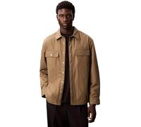 Calvin Klein Jeans Herren LS CTTN FLLD RLXD SH LV04RC401G Jacken, Gelb (Capers), S, Gelb (Kapern), S
