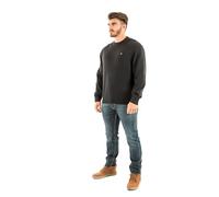 Calvin Klein Jeans Strickpullover LS EZ COTTON CREWNK SWEATER 12GG Herren 100% Baumwolle Schwarz XL