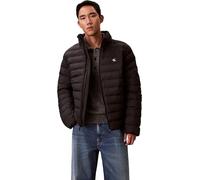 Calvin Klein Steppjacke LS NYLN MD WT HDD F – Herren, S, Schwarz, Polyamid, mit Kapuze im Kragen