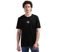 Calvin Klein Jeans Herren Monologo Tee J30j325649 Langarmhemd, Ck Black, S