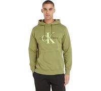 Calvin Klein Jeans Herren Seasonal MONOLOGO Regular J30J320805 Hoodies, Grün (Dark Juniper), XS