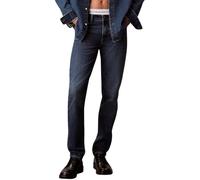 Slim-fit-Jeans CALVIN KLEIN JEANS "SLIM TAPER JEANS", Herren, Gr. 32, Länge 34, sahara sand, Denim/Jeans, Obermaterial: 98% Baumwolle, 2% Elasthan, unifarben, slim fit lang, Jeans Slim-fit-Jeans, Slim