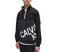 Calvin Klein Jeans Herren Stretch Logo Fashion Jacket Jacke Not Applicable, CK Black, L