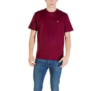 Calvin Klein Jeans Herren TShirt Bordeaux HerbstWinter Kolle - Größe: XXL
