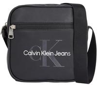 Calvin Klein Jeans Herren Umhängetasche Monogram Soft Camera Bag Klein, Schwarz (Black), Einheitsgröße