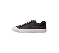 Calvin Klein Jeans Herren Vulcanized Sneaker Skater Schuhe, Schwarz (Black/Bright White), 40