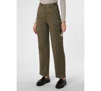 Calvin Klein Jeans Hose Damen Stretch grün, S