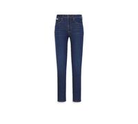 Skinny-fit-Jeans CALVIN KLEIN JEANS "MID RISE SKINNY", Damen, Gr. 31, Länge 32, blau (blau orbit), Denim/Jeans, Obermaterial: 80% Baumwolle, 12% Polyester, 6% Elastomultiester, 2% Elasthan, unifarben,