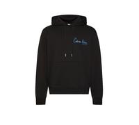 Kapuzensweatshirt CALVIN KLEIN JEANS "GRAPHIC HOODIE", Herren, Gr. XXL, schwarz, Sweatware, Obermaterial: 100% Baumwolle, unifarben, regular fit normal, Rundhals, eingesetzt Rippbündchen, Sweatshirts,