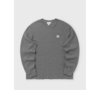Calvin Klein Jeans Langarmshirt LS Waffle Badge Crewnk Tee Rundhals Herren grau L