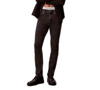 Skinny-fit-Jeans CALVIN KLEIN JEANS "SKINNY", Herren, Gr. 33, Länge 30, ck essential schwarz, Denim/Jeans, Obermaterial: 80% Baumwolle, 12% Polyester, 6% Elastomultiester, 2% Elasthan, unifarben, casu