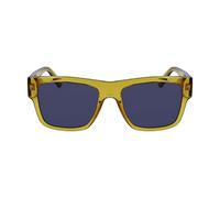 CALVIN KLEIN JEANS Men's Sunglasses CKJ23605S - Yellow with Solid Blue Lens