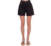 Calvin Klein Jeans Mom Shorts J20J222812D, Schwarz, Schwarz , 32W